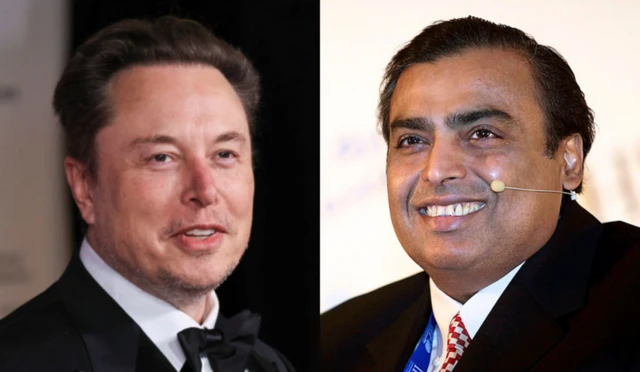 మస్క్, ముకేశ్ అంబానీ 