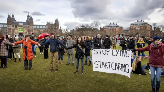 Протесты в Нидерландах