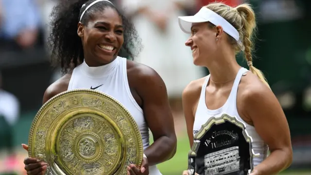 Это уже вторая встреча Кербер и Уильямс в финалах турнира "Большого шлема" в этом году