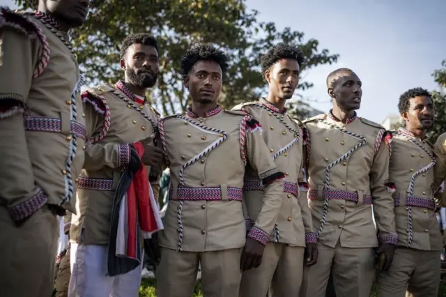 እዞም ሰባት ኣብ ርእሰ ከተማ ኣዲስ ኣበባ ኣብ ዝተኻየደ ጽምብል ተጸንቢሮም...