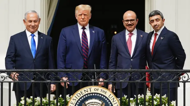 ट्रंप, नेतन्याहू और अरब देशों के नेता