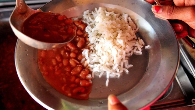 Arroz e feijão