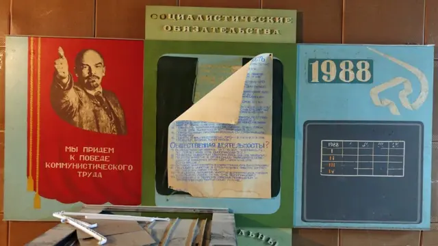 Posters in the Abkhaz Institute of Ecology