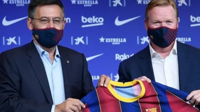 Ronald Koeman na shan matsin lamba a kan rashin kokarin Barcelona