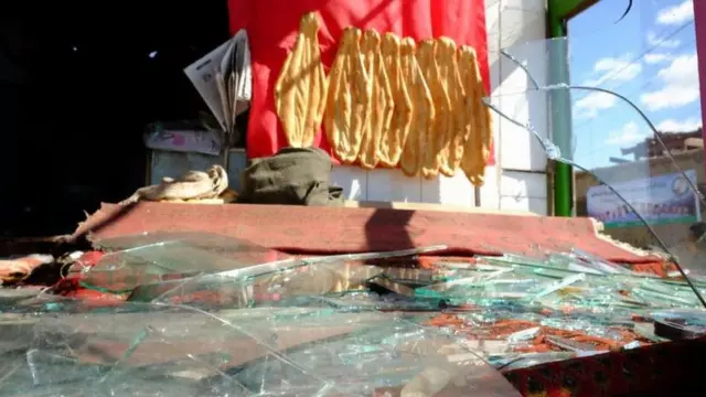 تصویری از حملات امروز در کابل