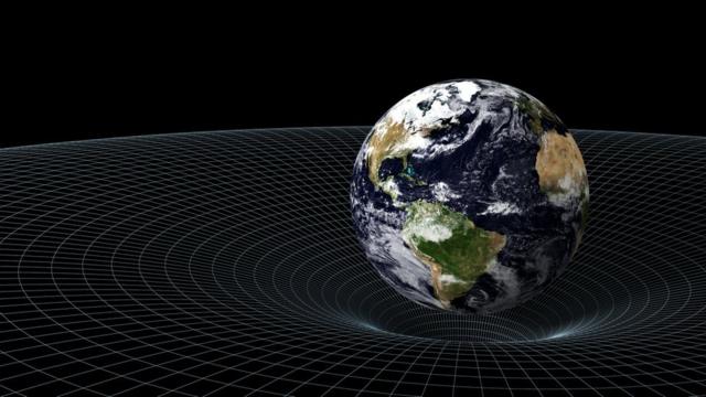 Campo gravitacional de la Tierra.