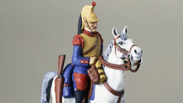 Статуэтка французского кирасира 1914 года