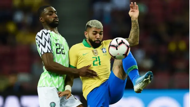 Brazil Versus Nigeria
