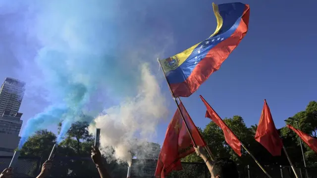 Manifestaçãocomo apostar no mixbet futebolapoio a Maduro