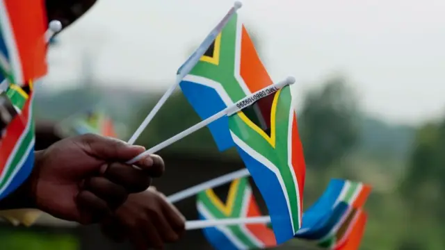 Banderas de Sudáfrica.