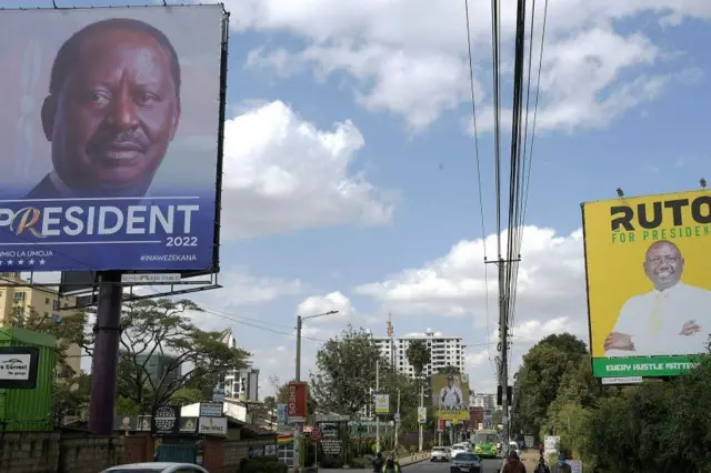 Candidats kenyans à la présidence