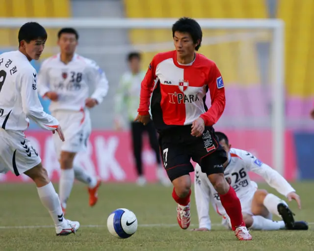 부산아이파크 시절 안영학 선수