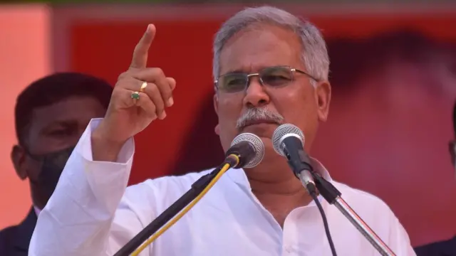 ছত্তিশগড়ের মুখ্যমন্ত্রী ভূপেশ বাগেল