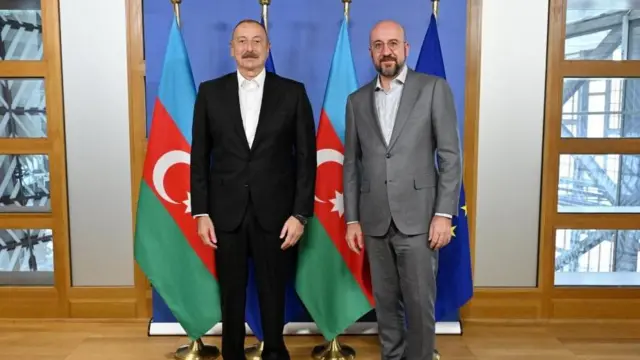 Əliyev və Charles Michel