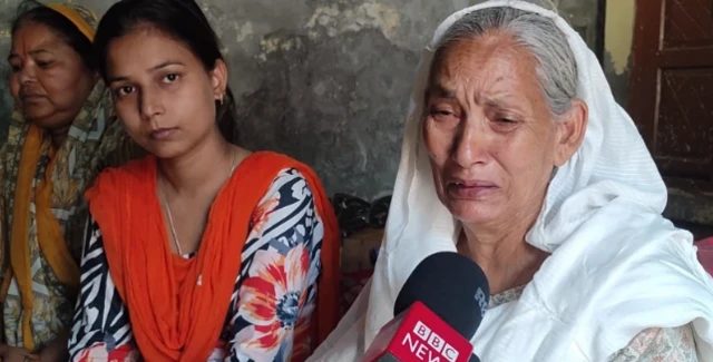 مقتول جوگندر سنگھ کی بہن منجیت کور نے بتایا کہ ان کے بچے اب زندہ نہیں ہیں۔
