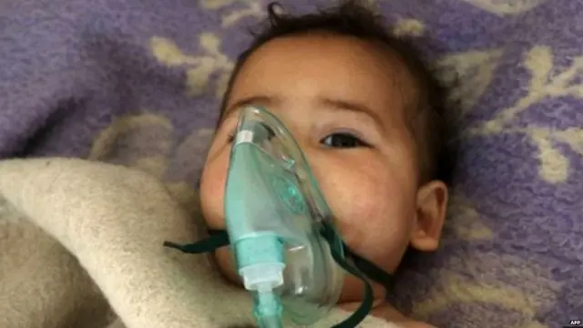 सीरिया, रासायनिक हथियार, बच्चा