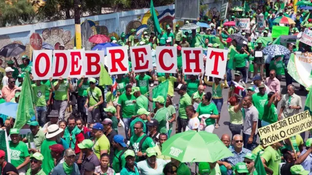 Protesto contra Odebrecht