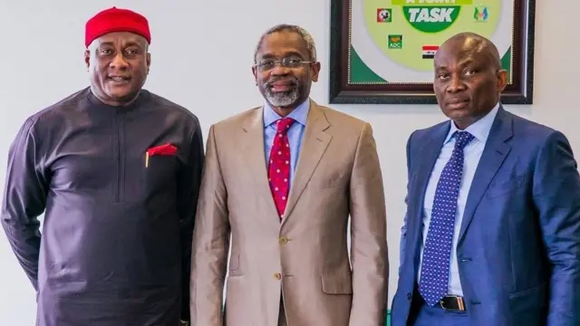 Allen Onyema, Femi Gbajabiamila, na Ndudi Elumelu