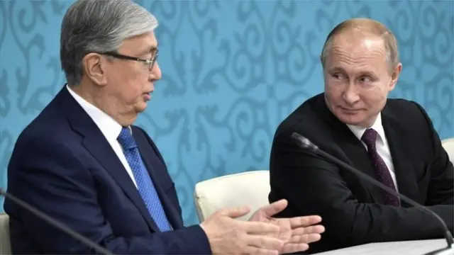 Қозоғистон ва Россия президентлари
