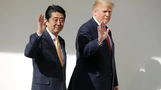 Trump Abe
