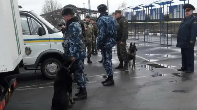 Гоптівка, передача засуджених