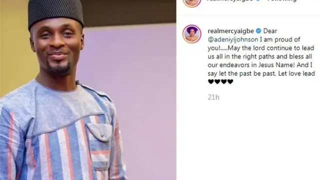 Ọrọ Mercy Aigbe lori Adeniyi Johnson