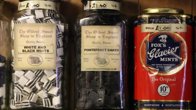 英格兰最古老糖果店