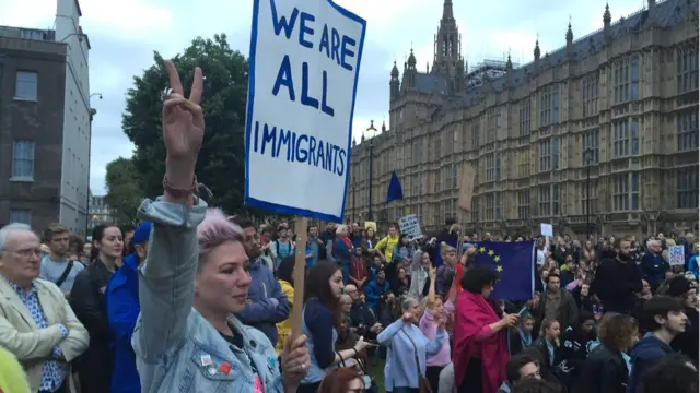 Митинг против "брексита" в Лондоне