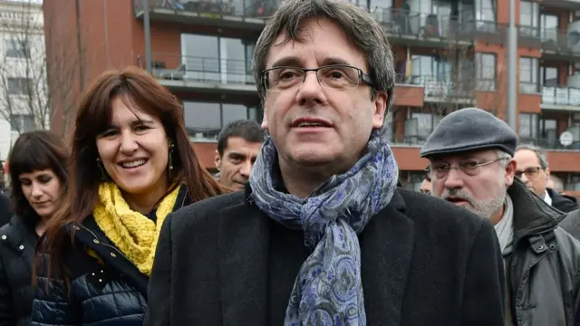 بوجديمون وعدد من أعضاء حزبه في بلجيكا