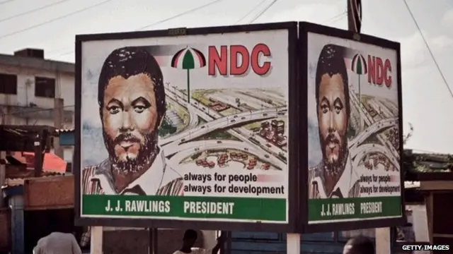 Akwụkwọ achụmta vootu Rawlings n'afọ 1996