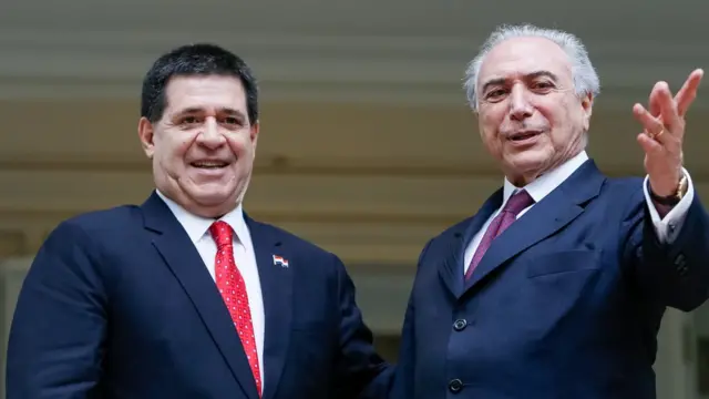 Jungmann acompanhou Temer ao Paraguai, onde principal tema discutido foi segurança das fronteiras