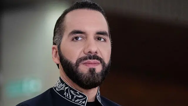 El presidente de El Salvador, Nayib Bukele,