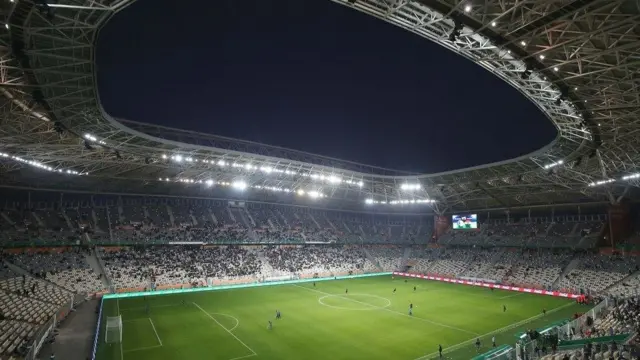 Le nouveau stade Nelson Mandela d'Alger.