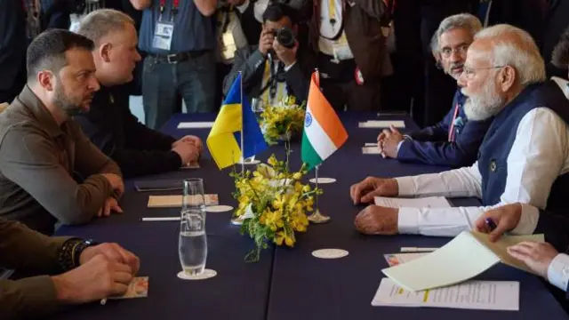 ज़ेलेंस्की और मोदी (फ़ाइल फ़ोटो)