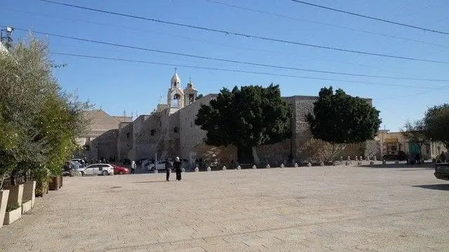  شوارع مدينة بيت لحم بدون زينة عيد الميلاد
