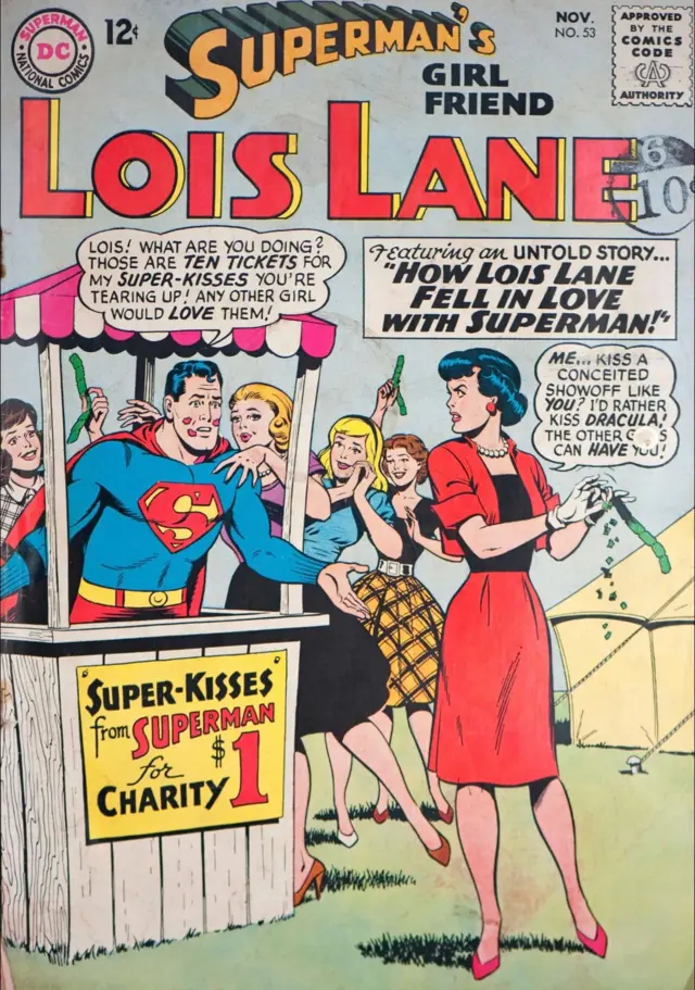 Kako se Supermen razvijao, priče su postajale manje socijalno angažovane a više su govorile o fantastičnim zlikovcima i njegovoj vezi sa Lois Lejn
