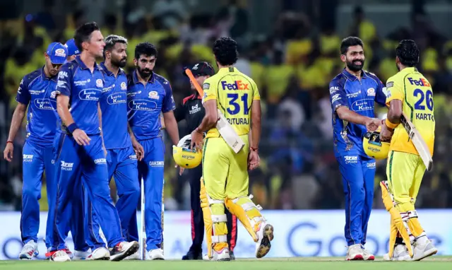 CSK vs MI, ருதுராஜ், கம்போஜ், ஓவர்டன்