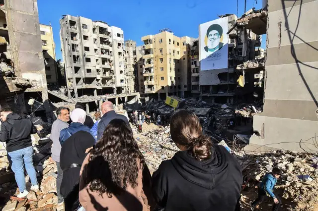 हिज्बुल्लाहका नेता हसन नस्रल्लाह मारिएको क्षेत्र