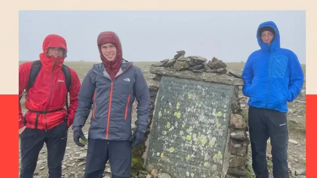 Od lewej do prawej – Jack, Matty i Brandan podczas jednej ze swoich podróży