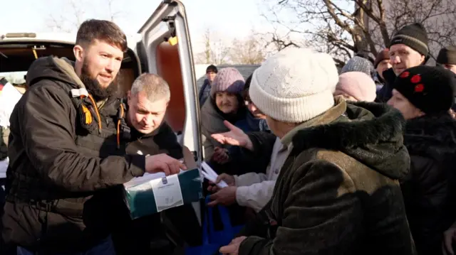 Гуманітарна допомога на деокупованій Херсонській області Бериславський район