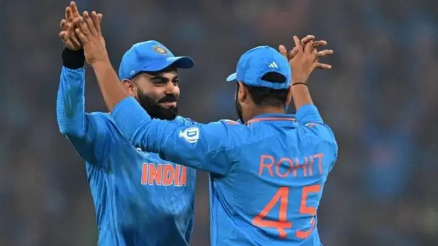 இந்தியக் கிரிக்கெட் அணி, கிரிக்கெட் உலகக் கோப்பை, விராட் கோலி, ரோகித் சர்மா