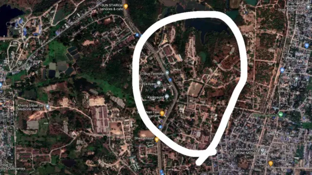 ရေကြည်အိုင် စစ်ကြောရေး စခန်းတည်ရှိရာ