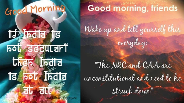 குடியுரிமை திருத்த சட்டம்: எதிர்ப்பை வெளிப்படுத்திய நூதன வழிமுறைகள்