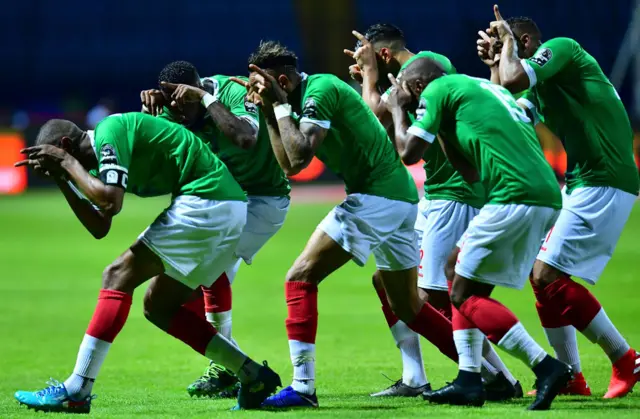 Ndị Madagaska ka ha na-enwe aṅụrị ka ha nyechara Gini goolu ụbọchị Satọde na amaegwuregwu Alexandria na mba Ijipt