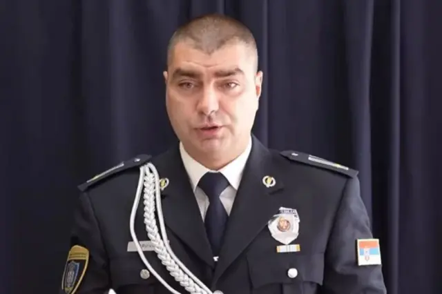 Marko Kričak, muškarac u policijskoj uniformi, policijski oficir