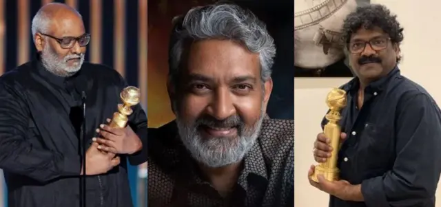 నాటు నాటు పాటకు హాలీవుడ్ క్రిటిక్స్ అవార్డు అందుకున్న కీరవాణి, చంద్రబోస్ 