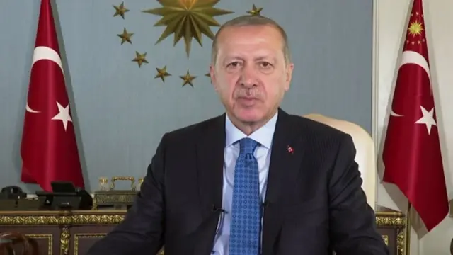 Cumrhubaşkanı Erdoğan televizyon konuşması