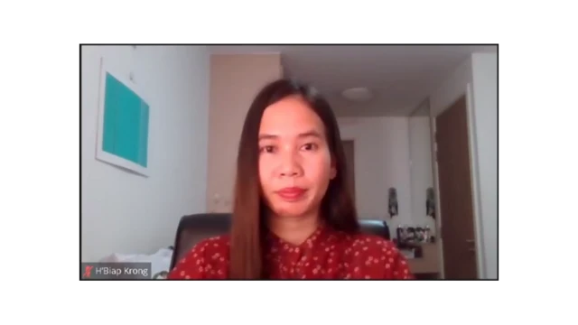 H'Biap Krong, một tín đồ Cơ đốc giáo người Thượng hiện đang ở Thái Lan