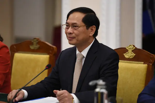 Bộ trưởng Ngoại giao Bùi Thanh Sơn