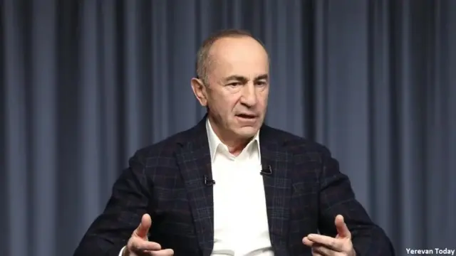 Robert Koçaryan Robert Köçəryan Ermənistan ikinci Prezident keçmiş prezident